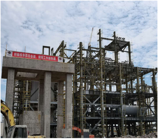 舟山浙石化乙二醇項目打響“抗疫保收，雙百會戰(zhàn)”