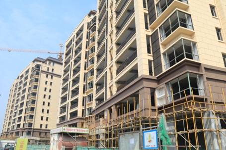 四化新城住宅區項目一期展現新貌