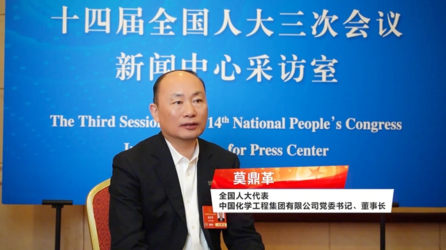 莫鼎革接受人民網專訪強調：綠色發展 科技先行！